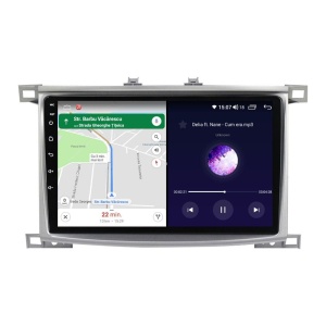 Navigatie dedicata cu Android Toyota Land Cruiser J100 2002 - 2008, 4GB RAM, Radio GPS Dual Zone, Display HD QLED 10" Touchscreen, Internet Wi-Fi si slot SIM 4G, Bluetooth, MirrorLink, USB 100268712