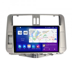Navigatie dedicata cu Android Toyota Land Cruiser Prado J150 2009 - 2013, 8GB RAM, Radio GPS Dual Zone, Display 2K QLED 9.5" Touchscreen, Internet Wi-Fi si slot SIM 4G, Bluetooth, MirrorLink, USB, Waze 107632