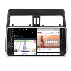 Navigatie dedicata cu Android Toyota Land Cruiser Prado J150 dupa 2017, 2GB RAM, Radio GPS Dual Zone, Display HD IPS 10" Touchscreen, Internet Wi-Fi, Bluetooth, MirrorLink, USB 100516182