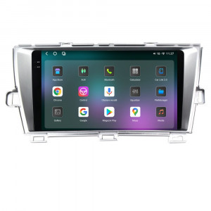 Navigatie dedicata cu Android Toyota Prius 2009 - 2015, 12GB RAM, Radio GPS Dual Zone, Display 2K QLED 9.5" Touchscreen, Internet Wi-Fi si slot SIM 4G, Bluetooth, MirrorLink, USB, Waze 96262