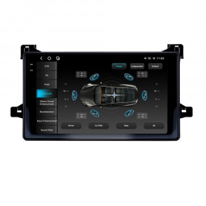 Navigatie dedicata cu Android Toyota Prius W5 dupa 2015, 12GB RAM, Radio GPS Dual Zone, Display 2K QLED 9.5" Touchscreen, Internet Wi-Fi si slot SIM 4G, Bluetooth, MirrorLink, USB, Waze 98702
