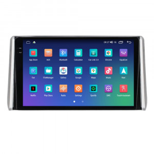 Navigatie dedicata cu Android Toyota Rav4 V dupa 2018, 4GB RAM, Radio GPS Dual Zone, Display 2K QLED 10.36" Touchscreen, Internet Wi-Fi si slot SIM 4G, Bluetooth, MirrorLink, USB, Waze 109362
