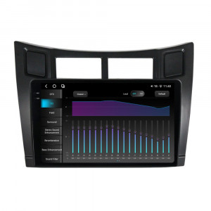 Navigatie dedicata cu Android Toyota Yaris 2006 - 2011, 12GB RAM, Radio GPS Dual Zone, Display 2K QLED 9.5" Touchscreen, Internet Wi-Fi si slot SIM 4G, Bluetooth, MirrorLink, USB, Waze 98092