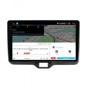 Navigatie dedicata cu Android Toyota Yaris P21 dupa 2020, 4GB RAM, Radio GPS Dual Zone, Display 2K QLED 10.36" Touchscreen, Internet Wi-Fi si slot SIM 4G, Bluetooth, MirrorLink, USB, Waze 112282