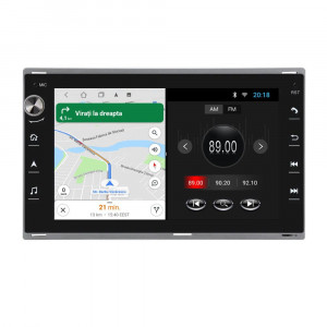 Navigatie dedicata cu Android VW Fox 2003 - 2016, 2GB RAM, Radio GPS Dual Zone, Display HD 7" Touchscreen, Internet WiFi, Bluetooth, MirrorLink, USB, Waze 89052