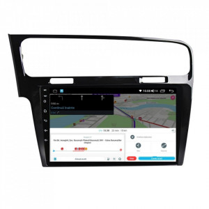 Navigatie dedicata cu Android VW Golf VII 2012 - 2019, negru, 6GB 12672