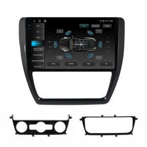 Navigatie dedicata cu Android VW Jetta IV 2011 - 2018, 12GB RAM, Radio GPS Dual Zone, Display 2K QLED 10.36" Touchscreen, Internet Wi-Fi si slot SIM 4G, Bluetooth, MirrorLink, USB, Waze 98102