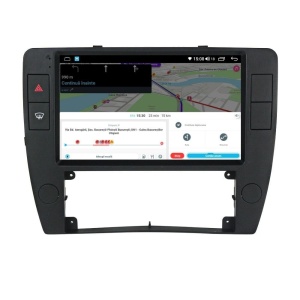 Navigatie dedicata cu Android VW Passat B5.5 2001 - 2005, 4GB RAM, Radio GPS Dual Zone, Display HD QLED 9" Touchscreen, Internet Wi-Fi si slot SIM 4G, Bluetooth, MirrorLink, USB 100292832
