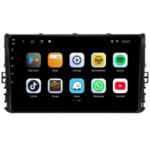 Navigatie dedicata cu Android VW Polo VI dupa 2017, 4GB RAM, Radio GPS Dual Zone, Display HD IPS 9" Touchscreen, Internet Wi-Fi, Bluetooth, MirrorLink, USB - Img 4