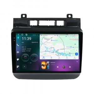 Navigatie dedicata cu Android VW Touareg 7P 2010 - 2018, 12GB RAM, Radio GPS Dual Zone, Display 2K QLED 9.5" Touchscreen, Internet Wi-Fi si slot SIM 4G, Bluetooth, MirrorLink, USB, Waze 95492