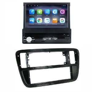 Navigatie 1DIN cu Android Skoda Citigo 2011 - 2019, 2GB RAM, Radio GPS Dual Zone, Display HD 7" Touchscreen, Internet Wi-Fi, Bluetooth, MirrorLink, USB