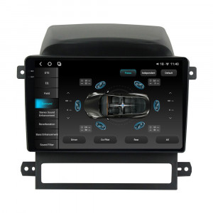 Navigatie dedicata cu Android Chevrolet Captiva 2006 - 2011, 12GB RAM, Radio GPS Dual Zone, Display 2K QLED 9.5" Touchscreen, Internet Wi-Fi si slot SIM 4G, Bluetooth, MirrorLink, USB, Waze 98813