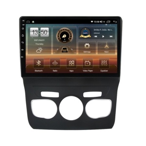 Navigatie dedicata cu Android Citroen C4 II 2009 - 2018, clima automata, 2GB RAM, Radio GPS Dual Zone, Display HD QLED 10" Touchscreen, Internet Wi-Fi si slot SIM 4G, Bluetooth, MirrorLink, USB 100255083