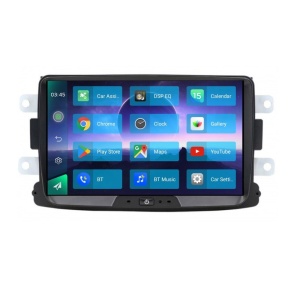 Navigatie dedicata cu Android Dacia Dokker dupa 2012, 4GB RAM, Radio GPS Dual Zone, Display HD IPS 8'' Touchscreen, Internet Wi-Fi si slot SIM 4G, Bluetooth, MirrorLink, USB 100007893