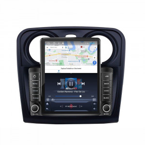 Navigatie dedicata cu Android Dacia Logan II 2012 - 2020, 1GB RAM, Radio GPS Dual Zone, Touchscreen IPS 9.7" HD tip Tesla, Internet Wi-Fi, Bluetooth, MirrorLink, USB, Waze 89903