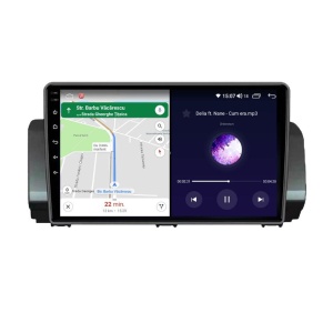 Navigatie dedicata cu Android Dacia Logan III dupa 2021, 4GB RAM, Radio GPS Dual Zone, Display HD IPS 9" Touchscreen, Internet Wi-Fi, Bluetooth, MirrorLink, USB - Img 7