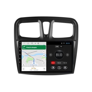 Navigatie dedicata cu Android Dacia Sandero II 2012 - 2020, 1GB RAM, Radio GPS Dual Zone, Display HD IPS 10" Touchscreen, Internet Wi-Fi, Bluetooth, MirrorLink, USB 100527813