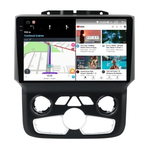 Navigatie dedicata cu Android Dodge RAM 2013 - 2018, clima automata, 4GB RAM, Radio GPS Dual Zone, Display 2K QLED 9.5" Touchscreen, Internet Wi-Fi si slot SIM 4G, Bluetooth, MirrorLink, USB 100006303