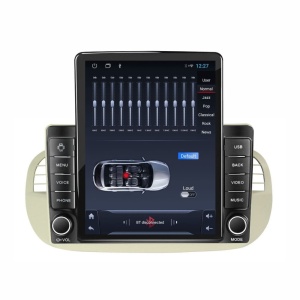 Navigatie dedicata cu Android Fiat 500 2007 - 2015, gri, 2GB RAM, Radio GPS Dual Zone, Touchscreen IPS 9.7" HD tip Tesla, Internet Wi-Fi, Bluetooth, MirrorLink, USB 100516563
