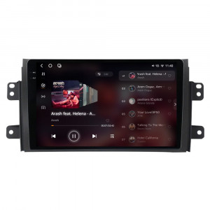 Navigatie dedicata cu Android Fiat Sedici 2006 - 2015, 12GB RAM, Radio GPS Dual Zone, Display 2K QLED 9.5" Touchscreen, Internet Wi-Fi si slot SIM 4G, Bluetooth, MirrorLink, USB, Waze 96203