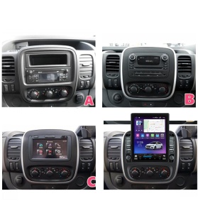 Navigatie dedicata cu Android Fiat Talento dupa 2016, 4GB RAM, Radio GPS Dual Zone, Touchscreen IPS 9.7" HD tip Tesla, Internet Wi-Fi si slot SIM 4G, Bluetooth, MirrorLink, USB 100000903