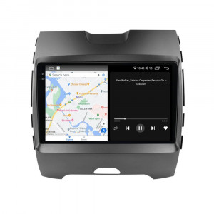 Navigatie dedicata cu Android Ford Edge 2016 - 2021, 8GB RAM, Radio GPS Dual Zone, Display 2K QLED 9.5" Touchscreen, Internet Wi-Fi si slot SIM 4G, Bluetooth, MirrorLink, USB, Waze 107263