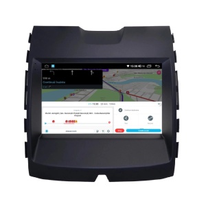 Navigatie dedicata cu Android Ford Edge 2016 - 2021 cu navigatie originala, 4GB RAM, Radio GPS Dual Zone, Display HD IPS 9" Touchscreen, Internet Wi-Fi, Bluetooth, MirrorLink, USB - Img 8