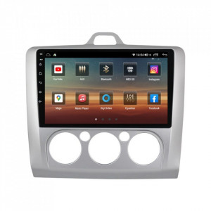 Navigatie dedicata cu Android Ford Focus II 2004 - 2011, clima manuala, 8GB 11343