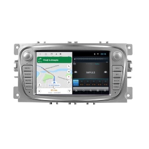 Navigatie dedicata cu Android Ford Focus II 2007 - 2011, gri, 2GB RAM, Radio GPS Dual Zone, Display HD 7" Touchscreen, Internet Wi-Fi, Bluetooth, MirrorLink, USB 100012613