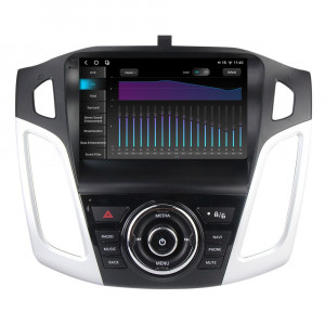 Navigatie dedicata cu Android Ford Focus III 2011 - 2018, 12GB RAM, Radio GPS Dual Zone, Display 2K QLED 9.5" Touchscreen, Internet Wi-Fi si slot SIM 4G, Bluetooth, MirrorLink, USB, Waze 97743