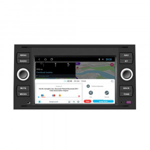 Navigatie dedicata cu Android Ford Galaxy 2006 - 2008 , negru, 2GB RAM, Radio GPS Dual Zone, Display HD IPS 7" Touchscreen, Internet Wi-Fi, Bluetooth, MirrorLink, USB, Waze 101383