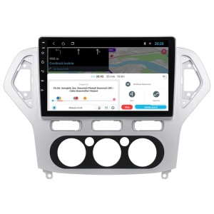 Navigatie dedicata cu Android Ford Mondeo IV 2007 - 2011, clima manuala, 1GB RAM, Radio GPS Dual Zone, Display HD IPS 10" Touchscreen, Internet Wi-Fi, Bluetooth, MirrorLink, USB 100508883