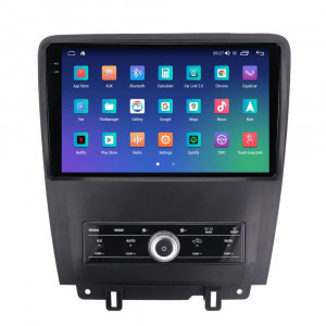 Navigatie dedicata cu Android Ford Mustang 2009 - 2014, 4GB RAM, Radio GPS Dual Zone, Display 2K QLED 10.36" Touchscreen, Internet Wi-Fi si slot SIM 4G, Bluetooth, MirrorLink, USB, Waze 109653
