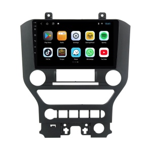 Navigatie dedicata cu Android Ford Mustang 2014 - 2021 cu navigatie originala, 2GB RAM, Radio GPS Dual Zone, Display HD QLED 9" Touchscreen, Internet Wi-Fi si slot SIM 4G, Bluetooth, MirrorLink, USB 100273983
