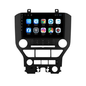 Navigatie dedicata cu Android Ford Mustang 2014 - 2021 fara navigatie originala, 4GB RAM, Radio GPS Dual Zone, Display HD IPS 9" Touchscreen, Internet Wi-Fi, Bluetooth, MirrorLink, USB - Img 3