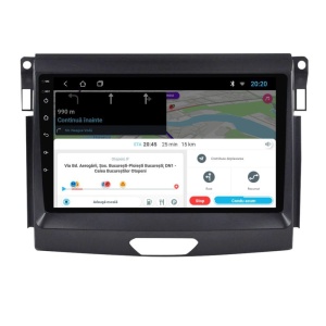 Navigatie dedicata cu Android Ford Ranger dupa 2015 fara navigatie originala, 2GB RAM, Radio GPS Dual Zone, Display HD IPS 9" Touchscreen, Internet Wi-Fi, Bluetooth, MirrorLink, USB 100530213