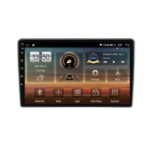 Navigatie dedicata cu Android Ford Transit / Tourneo Custom dupa 2018, 2GB RAM, Radio GPS Dual Zone, Display HD QLED 10'' Touchscreen, Internet Wi-Fi si slot SIM 4G, Bluetooth, MirrorLink, USB 100262733