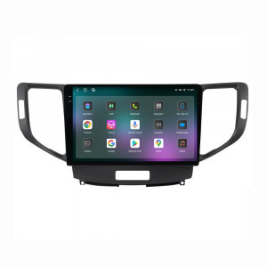 Navigatie dedicata cu Android Honda Accord VIII 2008 - 2012, 12GB RAM, Radio GPS Dual Zone, Display 2K QLED 9.5" Touchscreen, Internet Wi-Fi si slot SIM 4G, Bluetooth, MirrorLink, USB, Waze 96663