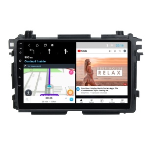 Navigatie dedicata cu Android Honda HR-V 2014 - 2021, 1GB RAM, Radio GPS Dual Zone, Display HD IPS 10" Touchscreen, Internet Wi-Fi, Bluetooth, MirrorLink, USB 100523133