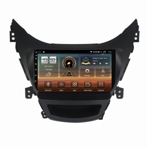 Navigatie dedicata cu Android Hyundai Elantra V 2010 - 2014, 2GB RAM, Radio GPS Dual Zone, Display HD QLED 9" Touchscreen, Internet Wi-Fi si slot SIM 4G, Bluetooth, MirrorLink, USB 100260783