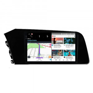Navigatie dedicata cu Android Hyundai Elantra VII dupa 2020, 12GB RAM, Radio GPS Dual Zone, Display 2K QLED 10.36" Touchscreen, Internet Wi-Fi si slot SIM 4G, Bluetooth, MirrorLink, USB, Waze 99643