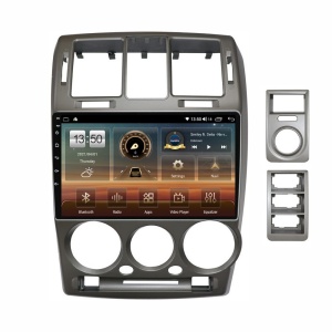 Navigatie dedicata cu Android Hyundai Getz 2001 - 2011, 2GB RAM, Radio GPS Dual Zone, Display HD QLED 9" Touchscreen, Internet Wi-Fi si slot SIM 4G, Bluetooth, MirrorLink, USB 100261143