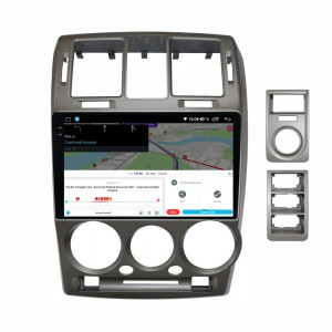 Navigatie dedicata cu Android Hyundai Getz 2001 - 2011, 4GB RAM, Radio GPS Dual Zone, Display 2K QLED 9.5" Touchscreen, Internet Wi-Fi si slot SIM 4G, Bluetooth, MirrorLink, USB, Waze 112223