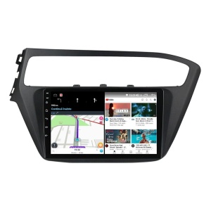 Navigatie dedicata cu Android Hyundai i20 2018 - 2020, 4GB RAM, Radio GPS Dual Zone, Display HD IPS 9" Touchscreen, Internet Wi-Fi, Bluetooth, MirrorLink, USB - Img 7