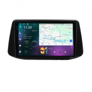 Navigatie dedicata cu Android Hyundai i30 dupa 2017, 12GB RAM, Radio GPS Dual Zone, Display 2K QLED 9.5" Touchscreen, Internet Wi-Fi si slot SIM 4G, Bluetooth, MirrorLink, USB, Waze 95713