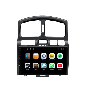 Navigatie dedicata cu Android Hyundai Santa Fe I 2000 - 2006, 1GB RAM, Radio GPS Dual Zone, Display HD IPS 9" Touchscreen, Internet Wi-Fi, Bluetooth, MirrorLink, USB 100496313
