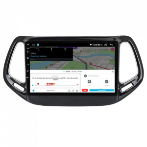 Navigatie dedicata cu Android Jeep Compass II 2016 - 2021, 8GB 43003