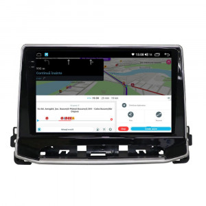 Navigatie dedicata cu Android Jeep Compass II dupa 2021, 8GB RAM, Radio GPS Dual Zone, Display 2K QLED 10.36" Touchscreen, Internet Wi-Fi si slot SIM 4G, Bluetooth, MirrorLink, USB, Waze 112813