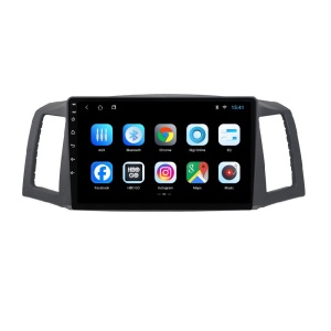 Navigatie dedicata cu Android Jeep Grand Cherokee III 2004 - 2007 fara navigatie originala, 1GB RAM, Radio GPS Dual Zone, Display HD IPS 10" Touchscreen, Internet Wi-Fi, Bluetooth, MirrorLink, USB 100496373