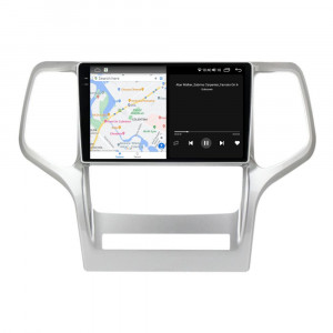 Navigatie dedicata cu Android Jeep Grand Cherokee IV 2011 - 2014, 8GB RAM, Radio GPS Dual Zone, Display 2K QLED 9.5" Touchscreen, Internet Wi-Fi si slot SIM 4G, Bluetooth, MirrorLink, USB, Waze 107603